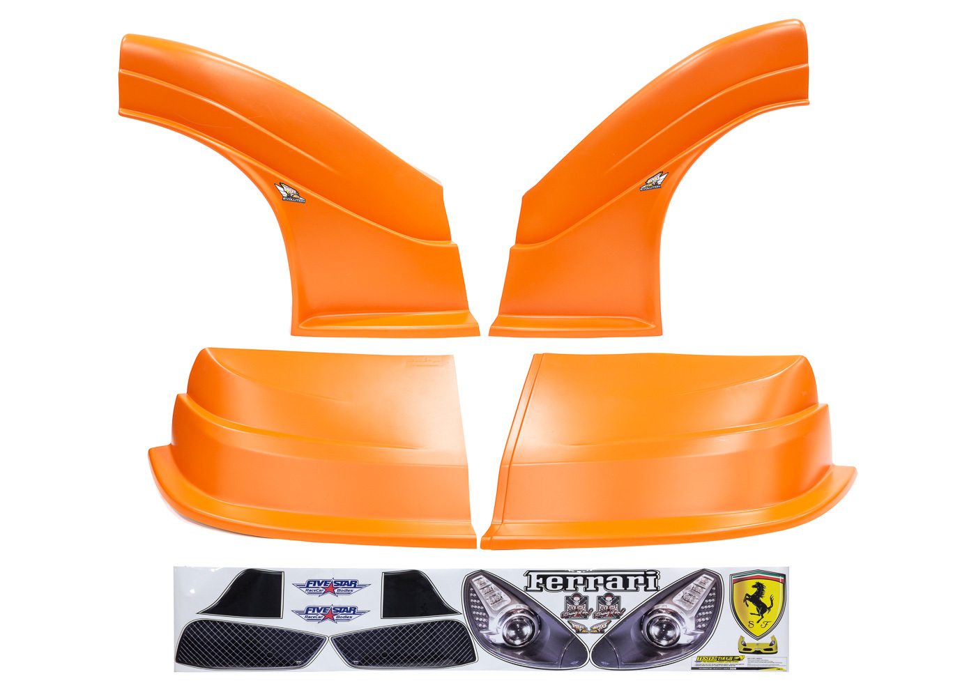 FiveStar 32913-43554-OR - MD3 Evolution DLM Combo Ferrari Orange FiveStar 32913-43554-OR - MD3 Evolution DLM Combo Ferrari Orange