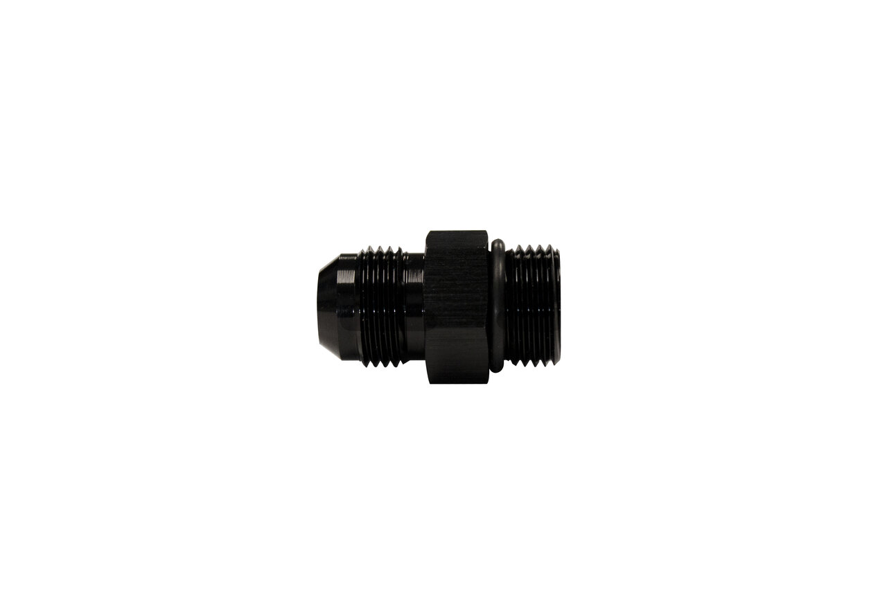 Fleece Performance FPE-34805-A - 10 to 7/8 Inch -14 Straight Male Black w/ O-Ring