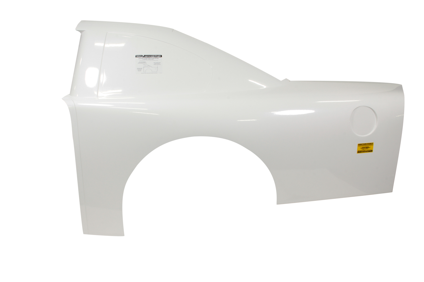 FiveStar 463-270-WL - ABC Trad Roof Qtr Panel Ultraglass White Left FiveStar 463-270-WL - ABC Trad Roof Qtr Panel Ultraglass White Left
