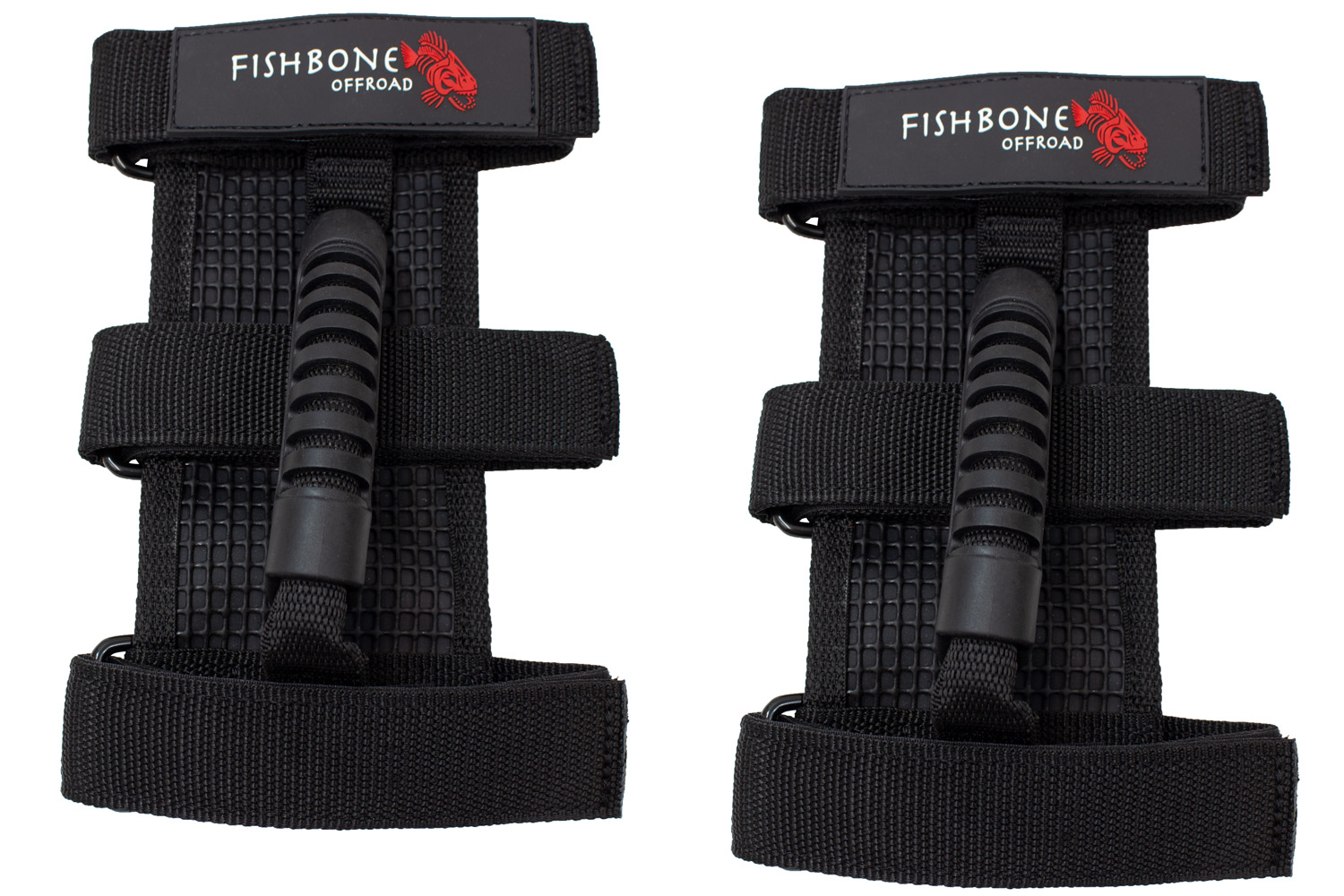 Fishbone Offroad FB55153 - Grab Handles with Three Straps Offroad Fishbone Offroad FB55153 - Grab Handles with Three Straps Offroad
