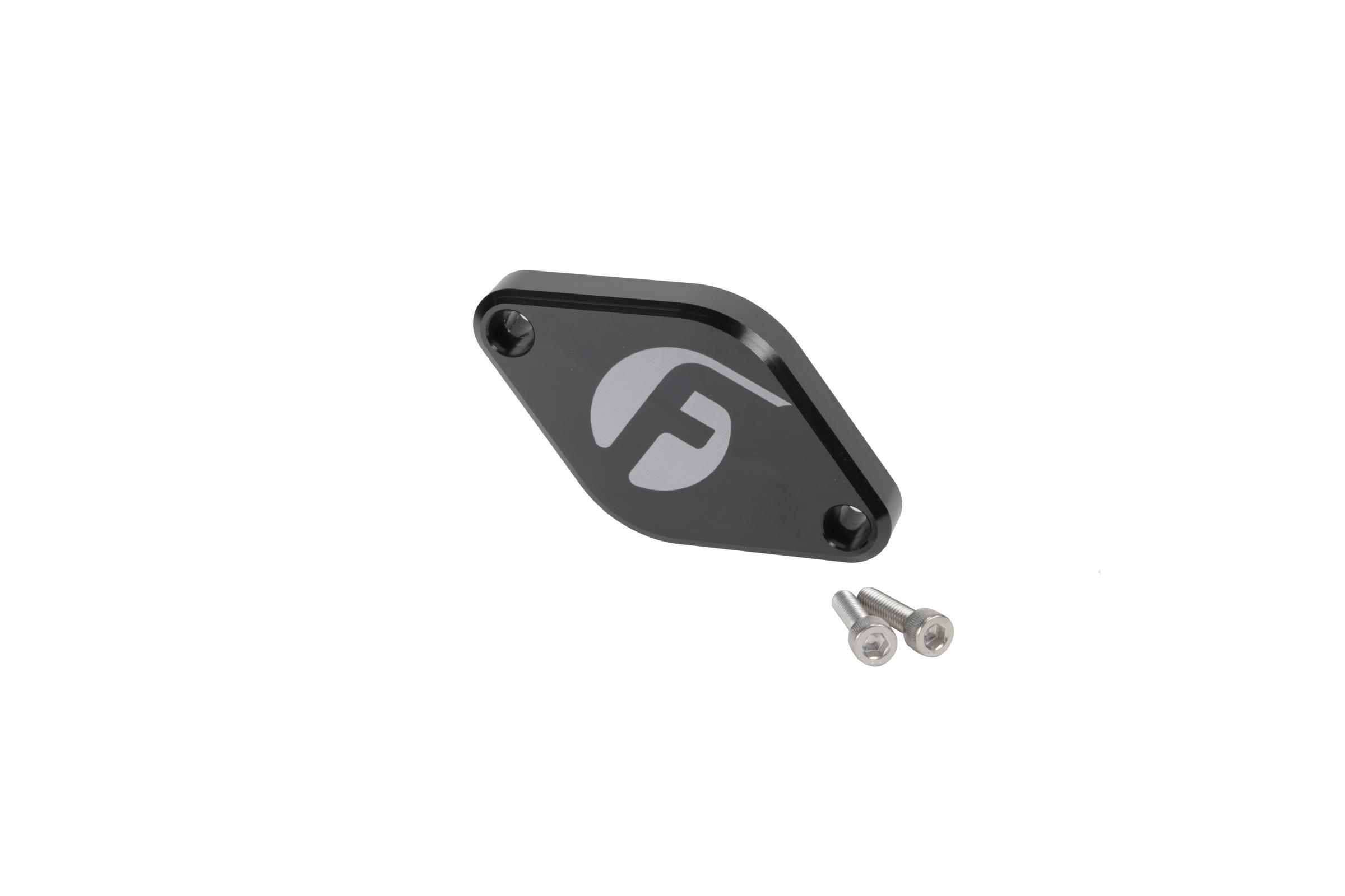 Fleece Performance FPE-LML-RES - Resonator Delete Plate Duramax LML 6061 Aluminum Fleece Performance FPE-LML-RES - Resonator Delete Plate Duramax LML 6061 Aluminum
