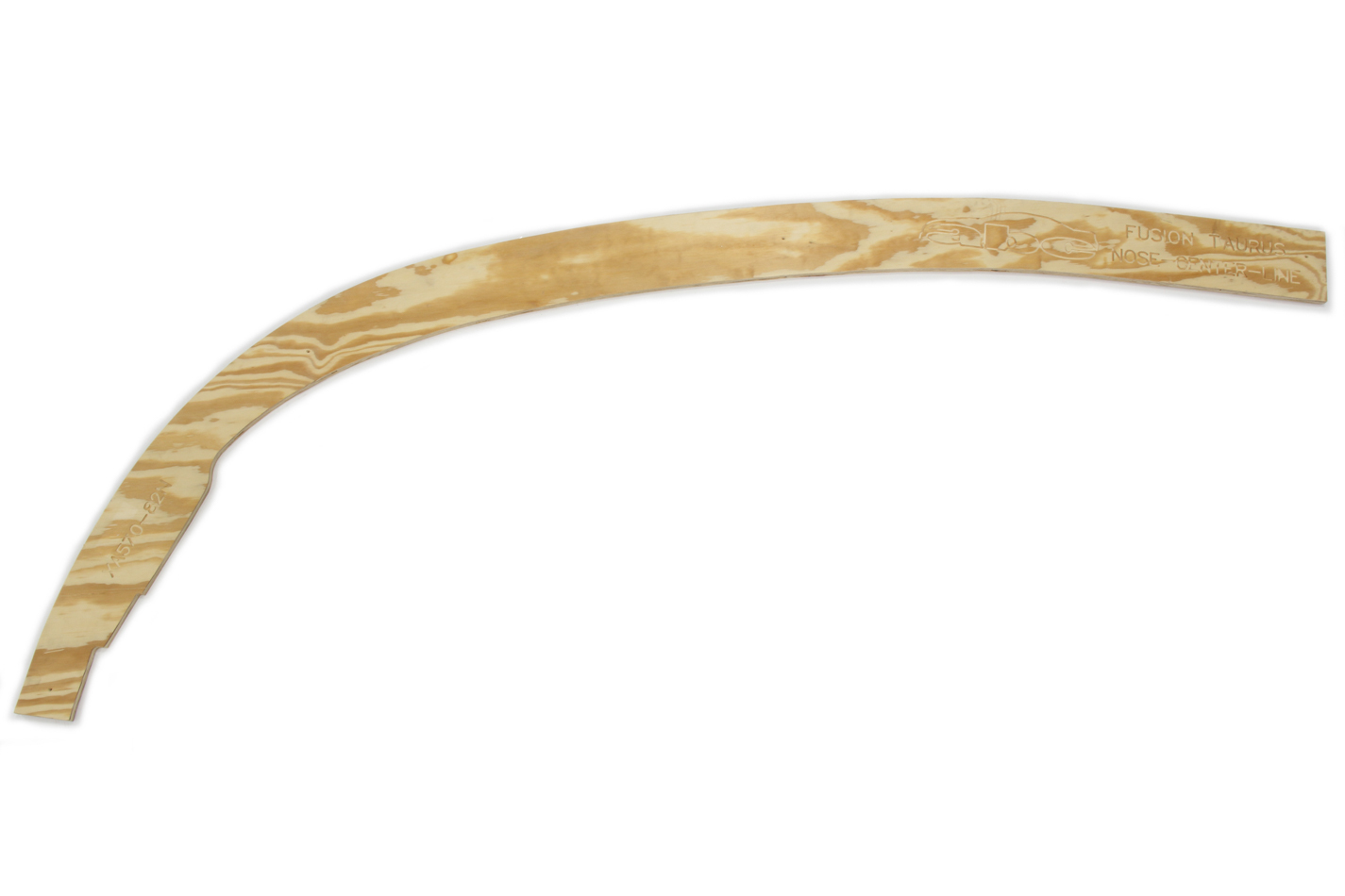 FiveStar XA 570-82N - Wood Template Nose Centerline Ford FiveStar XA 570-82N - Wood Template Nose Centerline Ford