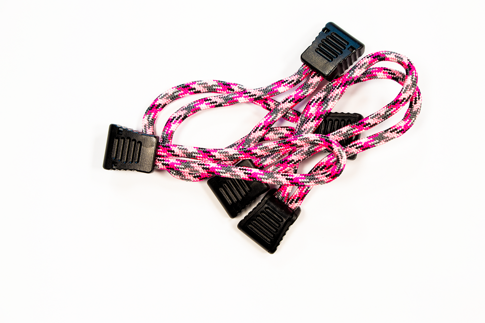 Fishbone Offroad FB51279-I - Paracord Zipper Pulls 5 Pcs Pink Camo  Offroad