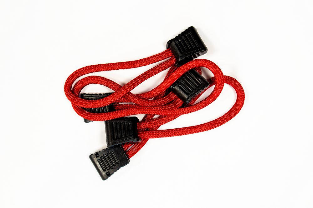 Fishbone Offroad FB51279-R - Paracord Zipper Pulls 5 Pcs Red  Offroad