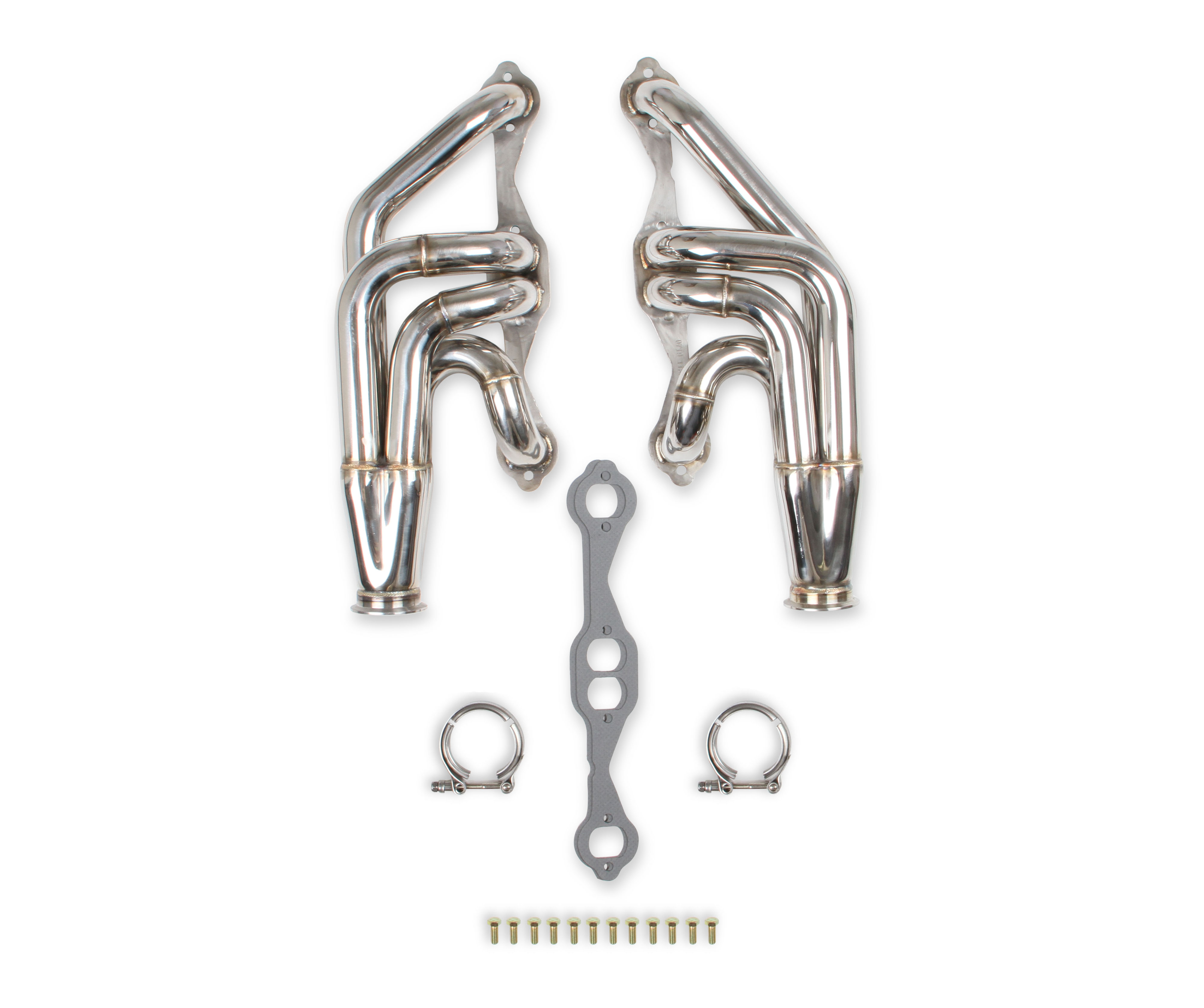 Flowtech 11570FLT - Small Block Chevy Turbo Headers - Polished Finish Flowtech 11570FLT - Small Block Chevy Turbo Headers - Polished Finish