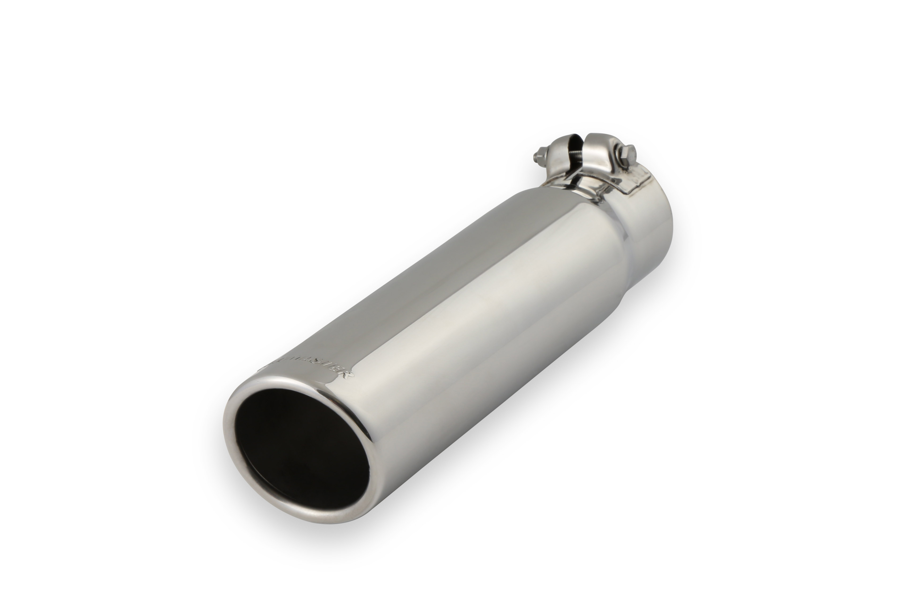 Flowmaster 15361 - Exhaust Tip - 3.00 in. Rolled Angle Polished SS Fits 2.50 in. Tubing - clamp on Flowmaster 15361 - Exhaust Tip - 3.00 in. Rolled Angle Polished SS Fits 2.50 in. Tubing - clamp on