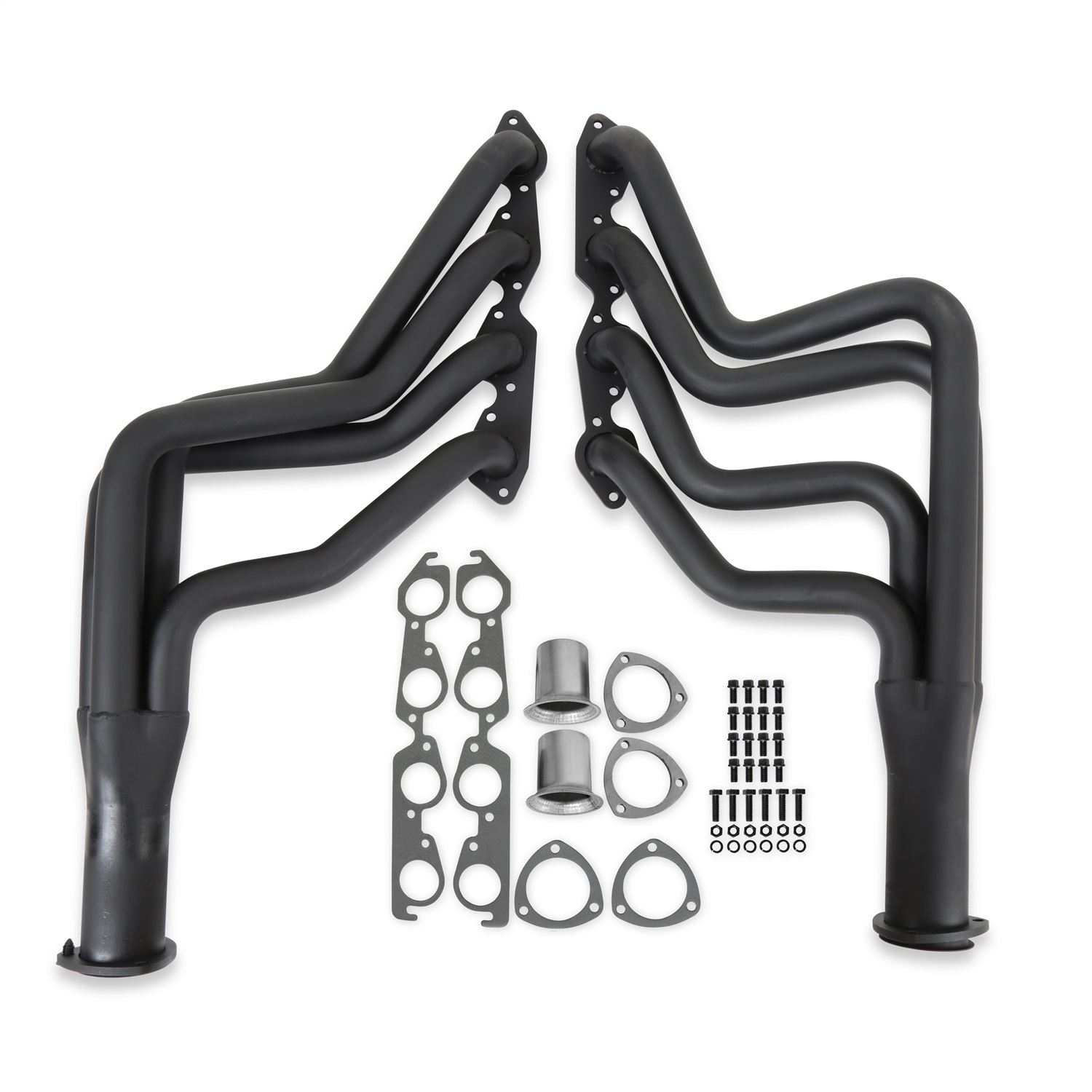 Flowtech 11130FLT - Long Tube Header - Black Paint