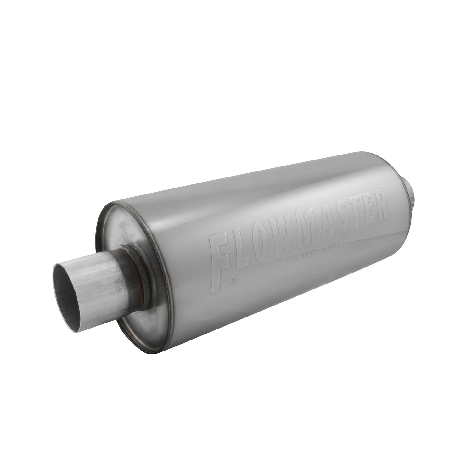 Flowmaster 12014310 - DBX Muffler - 2.00 Center In / 2.00 Center Out - Moderate Sound