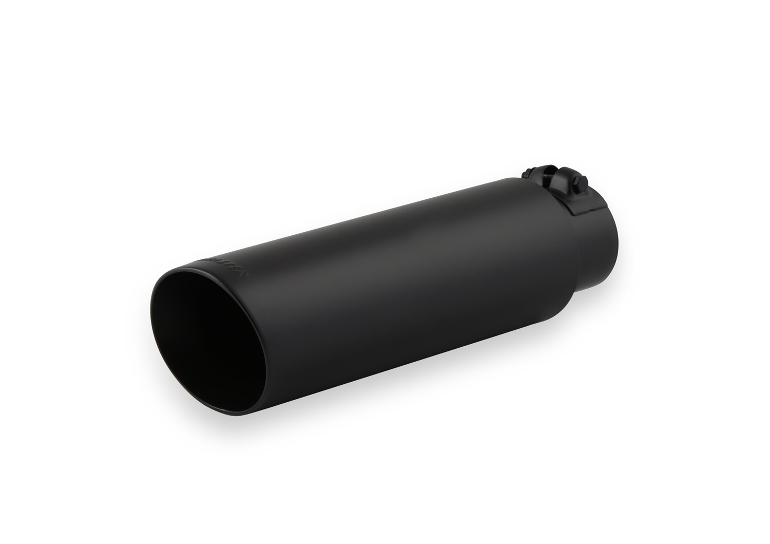 Flowmaster 15397B - Exhaust Tip - 2.50 in. Black Angle Cut - Clamp On Flowmaster 15397B - Exhaust Tip - 2.50 in. Black Angle Cut - Clamp On