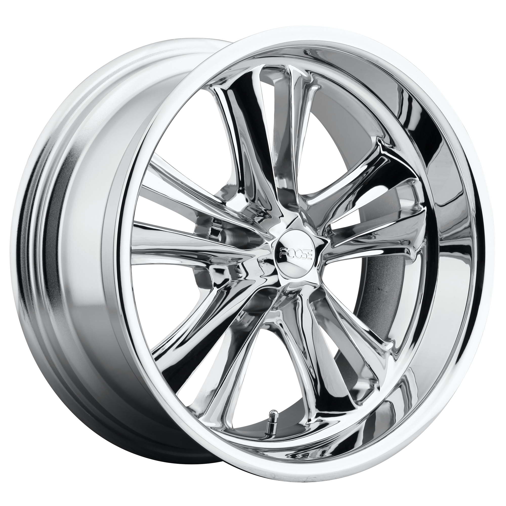 Foose F09717806145 - F097 Knuckle 17X8 Chrome Plated