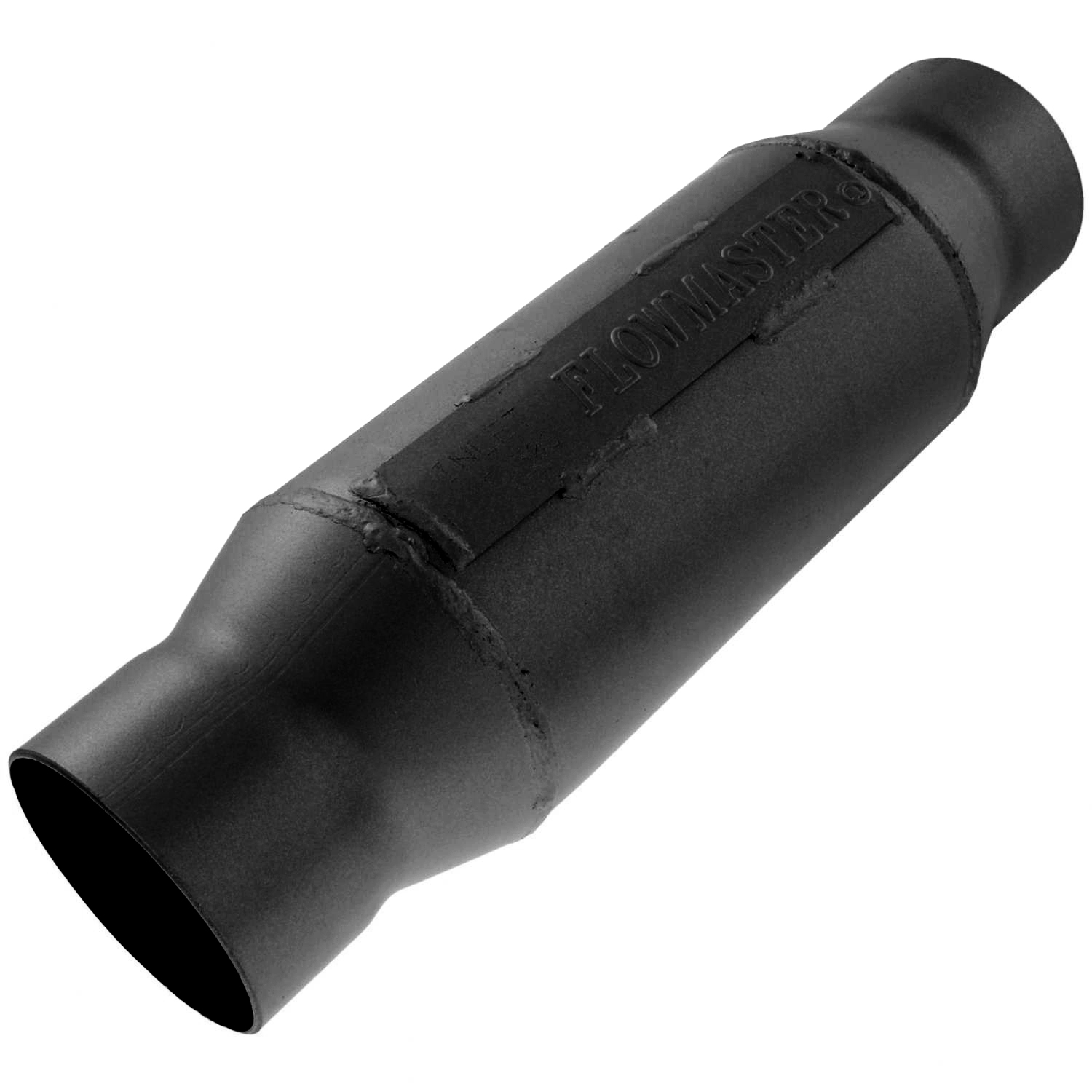 Flowmaster 15430S - Outlaw Series Race Muffler - short - 3 In. Center In / 3 In. Center Out -Aggressive Flowmaster 15430S - Outlaw Series Race Muffler - short - 3 In. Center In / 3 In. Center Out -Aggressive