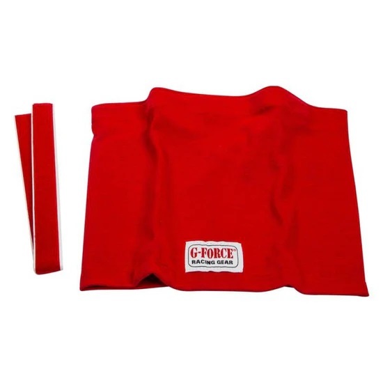 G-Force 4240RD - Helmet Skirt - Hook and Loop Attachment - Nomex - Red - Each