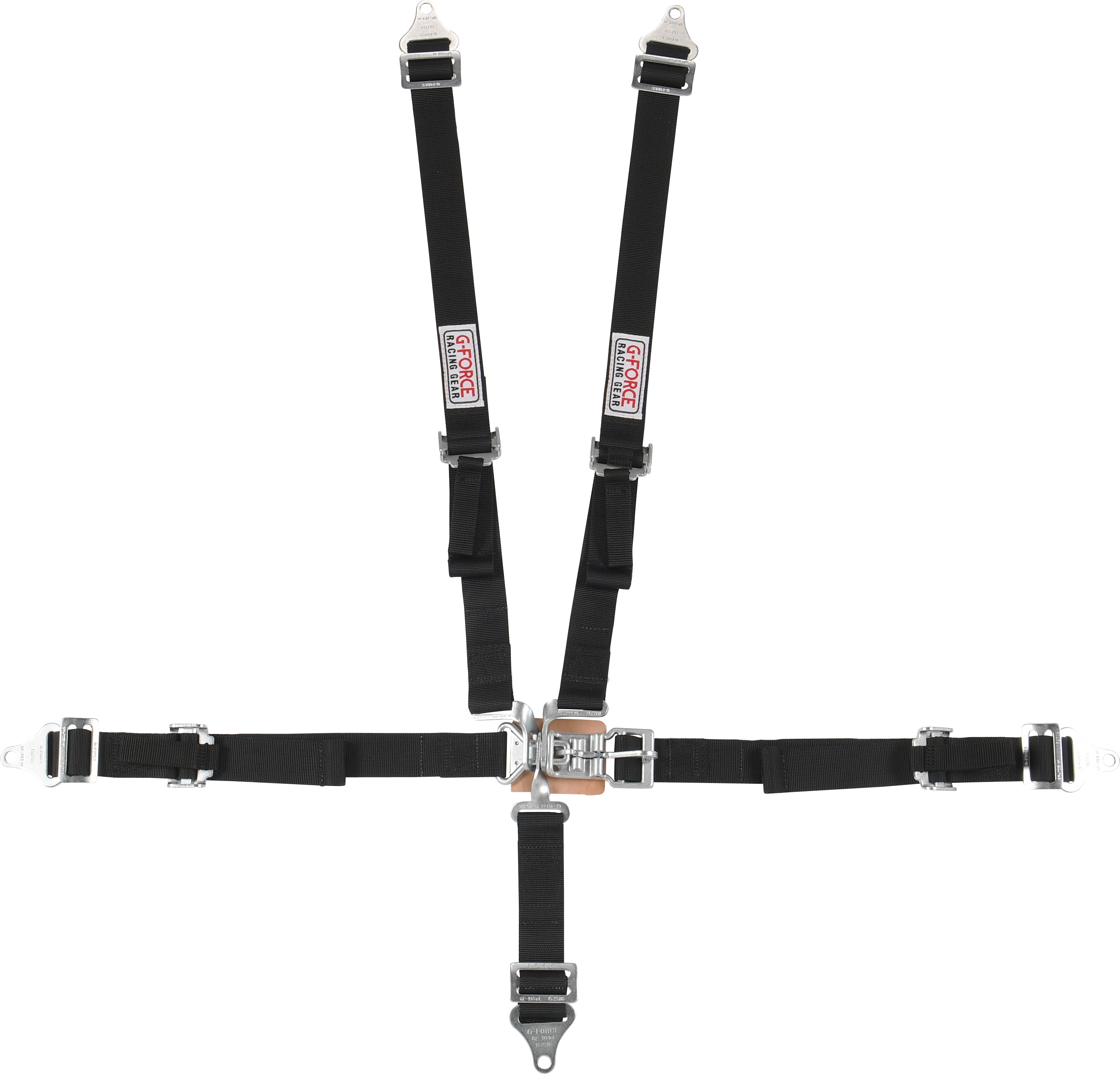 G-Force 6460BK - PRO 5PT JR PU-LAP IND-SHLD L&L