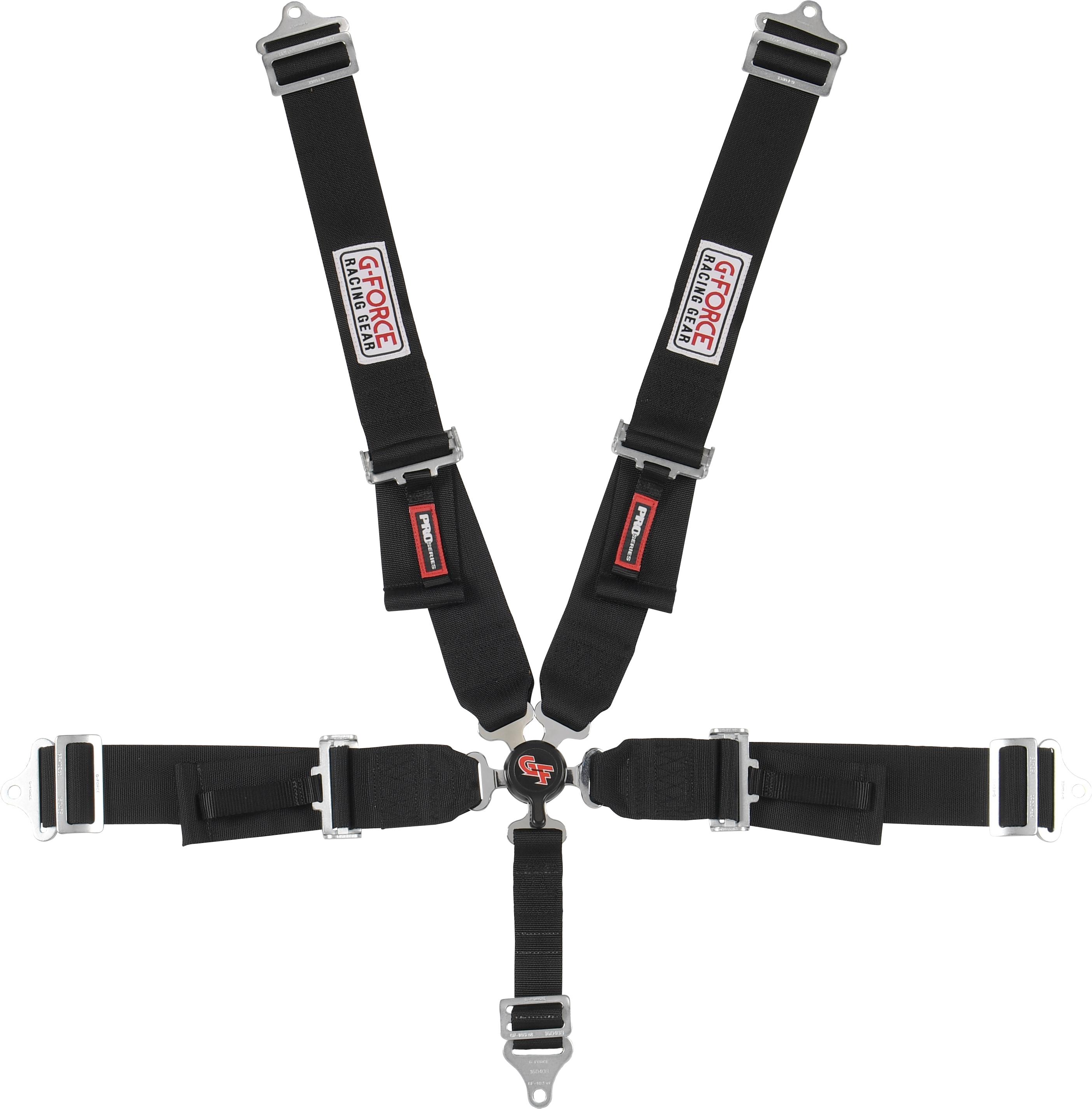 G-Force 7000BK - PRO 5PT PD- LAP IND-SHLD CAM BLACK