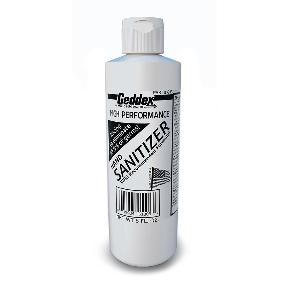 Geddex 613 - Hand Cleaner - Hand Sanitizer - 8oz Bottle - Each Geddex 613 - Hand Cleaner - Hand Sanitizer - 8oz Bottle - Each