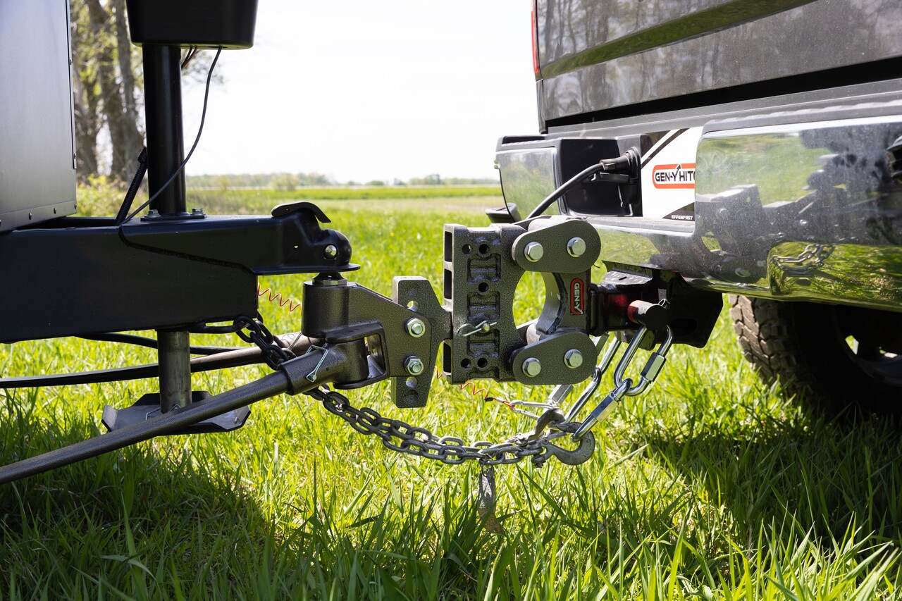 GEN-Y Hitch GH-1402 - Gen-Y The Boss Torsion-Flex 2in Weight Distribution Shank 12.5in Drop 16K Hitch w/Stabilizer Kit