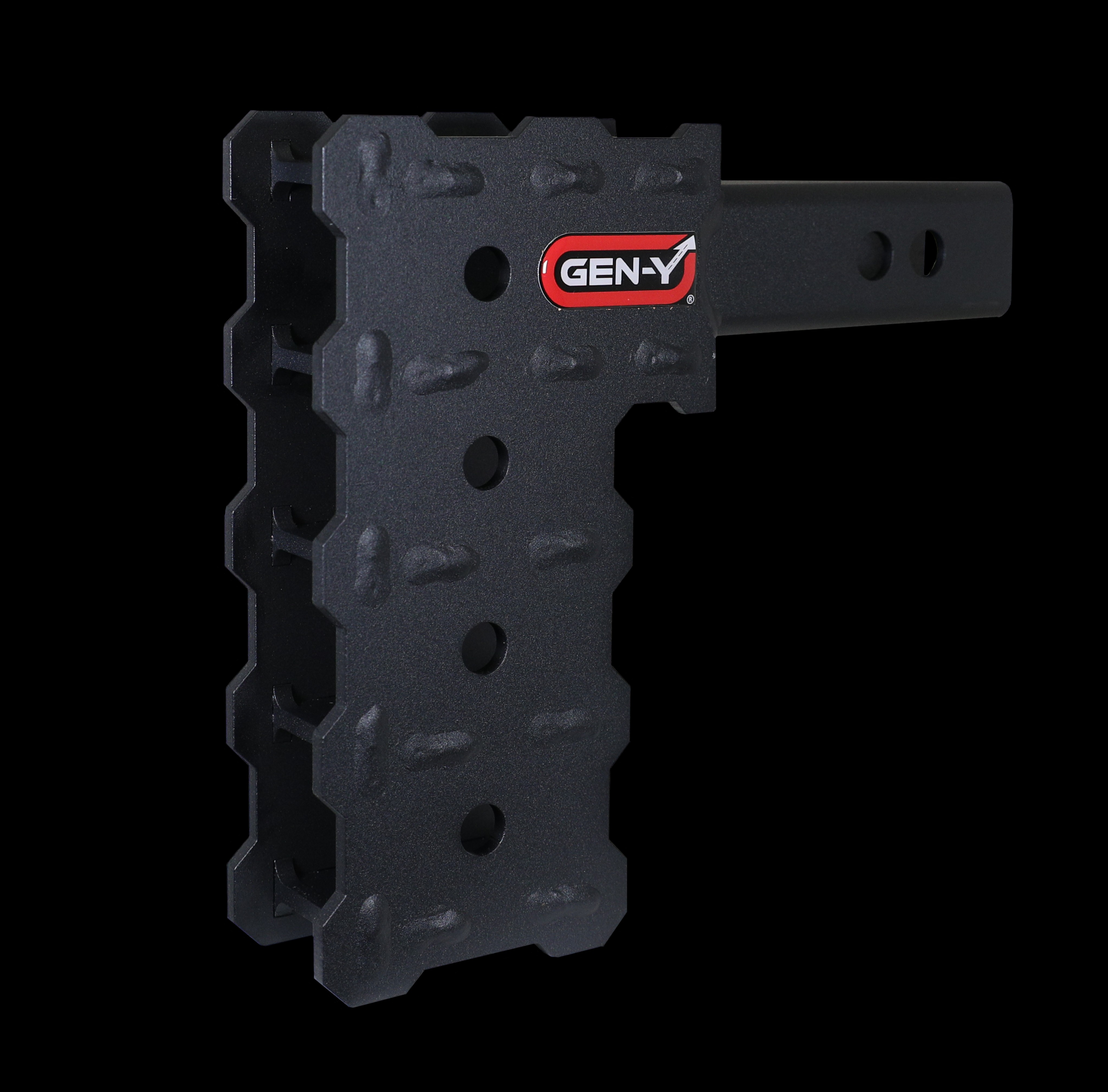 GEN-Y Hitch GH-13004 - PHANTOM 2" Hollow Shank 7" Drop .5K TW 5K Hitch Only