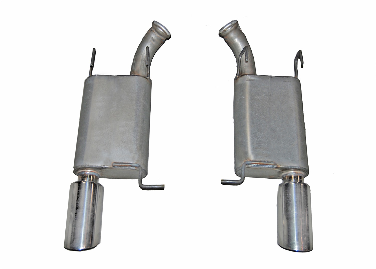 Gibson 319012 - 2014 Ford Mustang Base 3.7L 2.5in Axle-Back Dual Exhaust - Aluminized Gibson 319012 - 2014 Ford Mustang Base 3.7L 2.5in Axle-Back Dual Exhaust - Aluminized