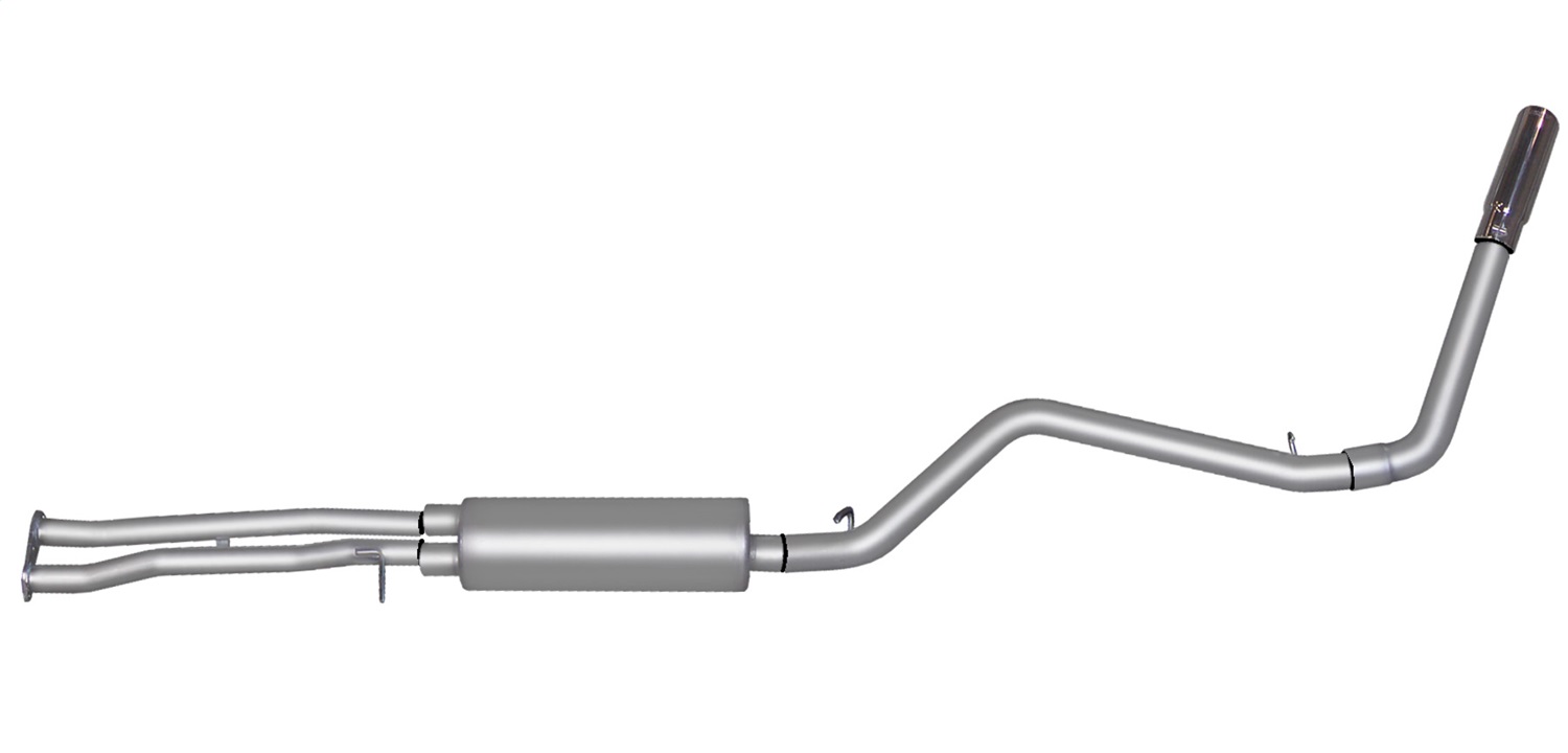 Gibson 315506 - 96-97 Chevrolet C1500 Base 5.7L 3in Cat-Back Single Exhaust - Aluminized