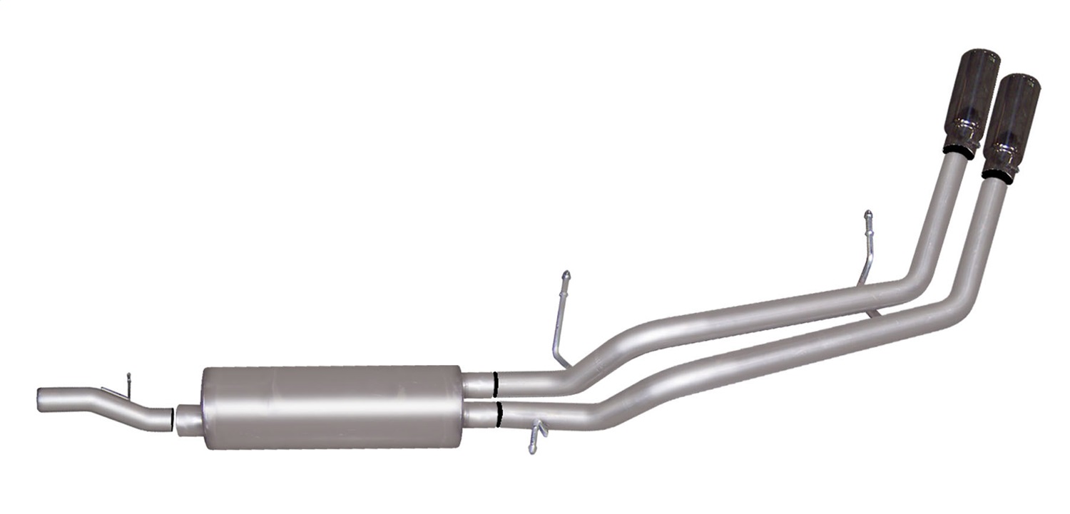 Gibson 5670 - 15-19 Chevrolet Tahoe LS 5.3L 2.25in Cat-Back Dual Sport Exhaust - Aluminized