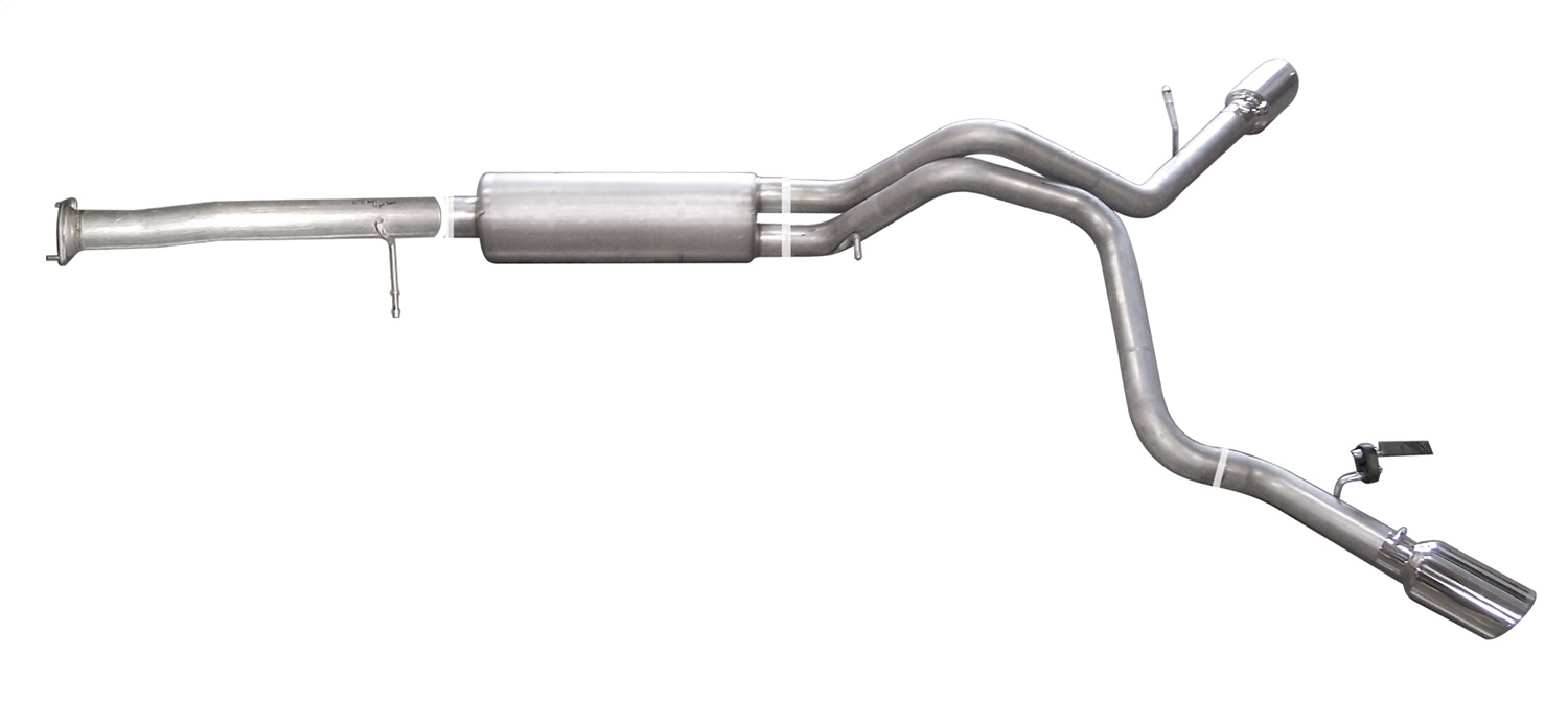 Gibson 5403 - 07-10 Cadillac Escalade ESV Base 6.2L 2.5in Cat-Back Dual Extreme Exhaust - Aluminized Gibson 5403 - 07-10 Cadillac Escalade ESV Base 6.2L 2.5in Cat-Back Dual Extreme Exhaust - Aluminized