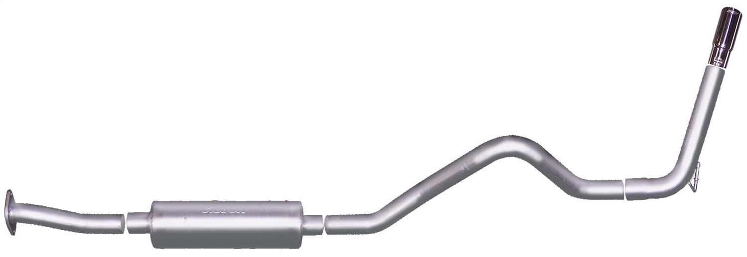 Gibson 614431 - 00-03 Chevrolet S10 Base 4.3L 2.5in Cat-Back Single Exhaust - Stainless