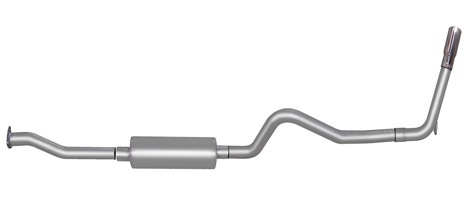 Gibson 614429 - 98-00 Chevrolet S10 Base 2.2L 2.5in Cat-Back Single Exhaust - Stainless