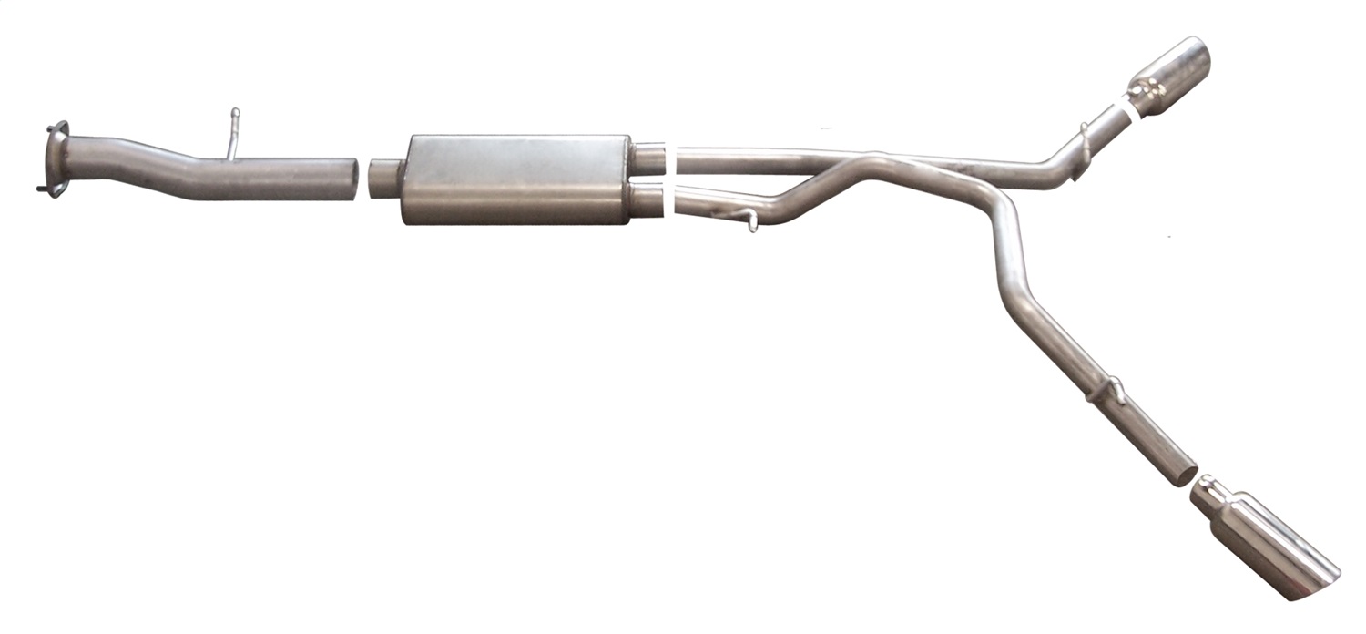 Gibson 612603 - 2009 Hummer H2 Base 6.2L 2.25in Cat-Back Dual Extreme Exhaust - Stainless Gibson 612603 - 2009 Hummer H2 Base 6.2L 2.25in Cat-Back Dual Extreme Exhaust - Stainless