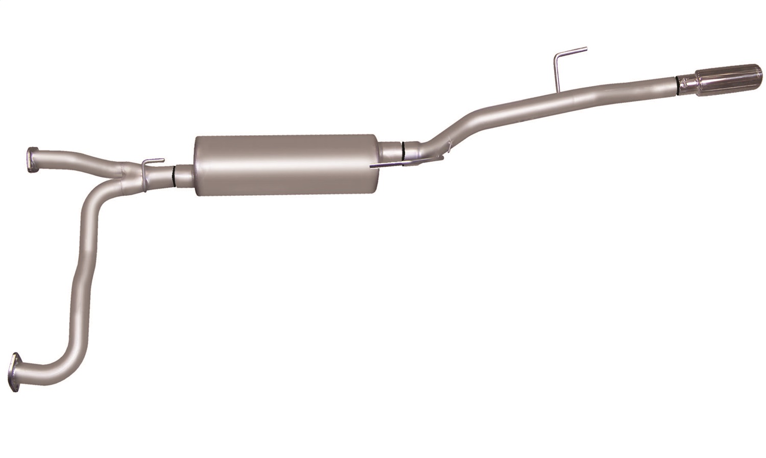 Gibson 612216 - 06-09 Nissan Xterra S 4.0L 2.5in Cat-Back Single Exhaust - Stainless