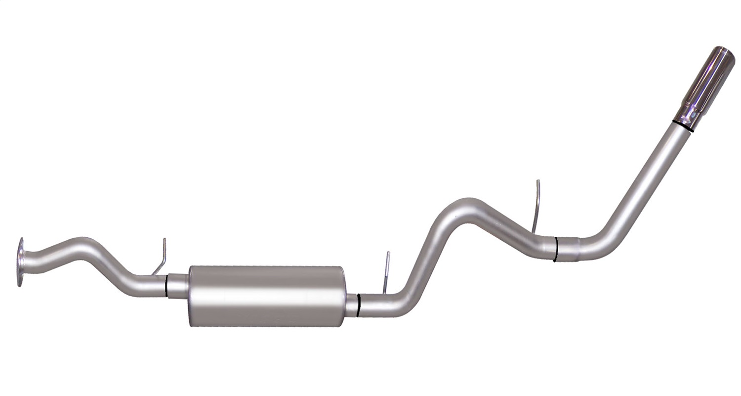 Gibson 615558 - 1995 Chevrolet Tahoe LT 5.7L 3in Cat-Back Single Exhaust - Stainless Gibson 615558 - 1995 Chevrolet Tahoe LT 5.7L 3in Cat-Back Single Exhaust - Stainless