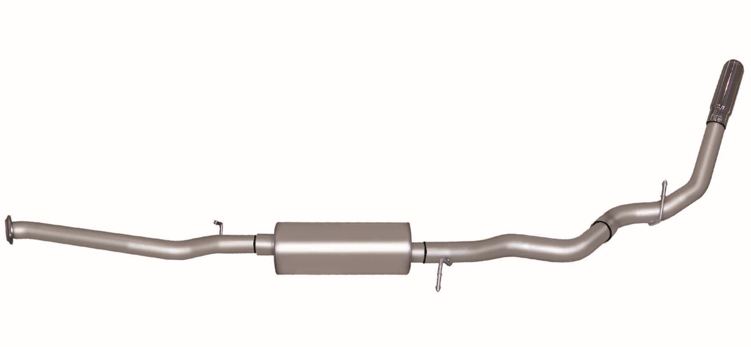Gibson 615536 - 02-06 Chevrolet Silverado 1500 LS 4.3L 3in Cat-Back Single Exhaust - Stainless