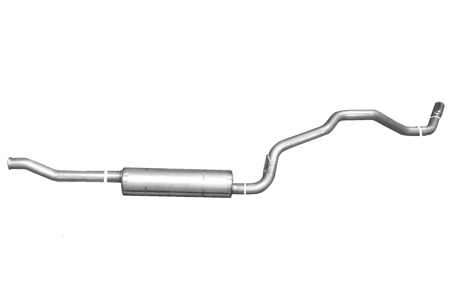 Gibson 619997 - 03-04 Ford Explorer Sport Trac XLS 4.0L 2.5in Cat-Back Single Exhaust - Stainless Gibson 619997 - 03-04 Ford Explorer Sport Trac XLS 4.0L 2.5in Cat-Back Single Exhaust - Stainless