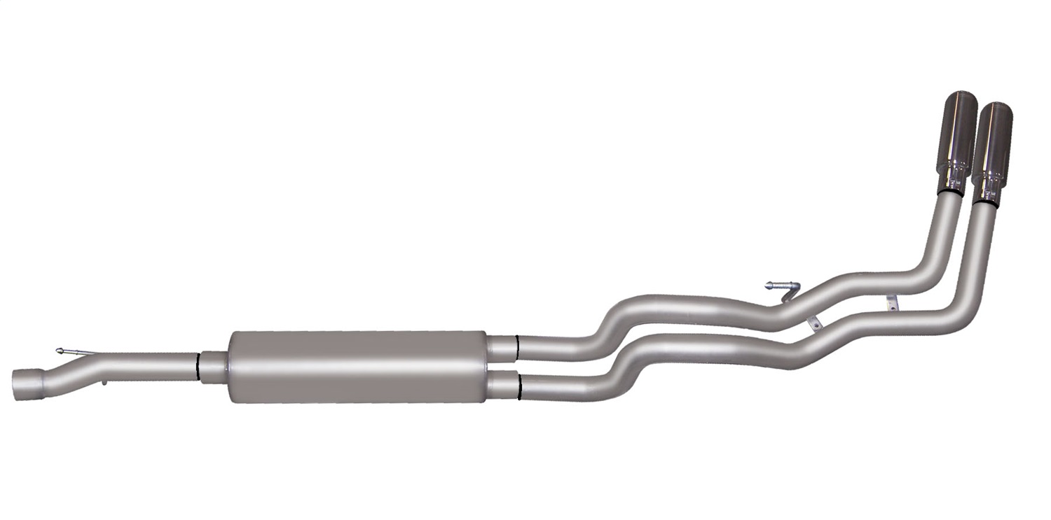 Gibson 66545 - 06-07 Dodge Ram 1500 Laramie 5.7L 2.5in Cat-Back Dual Sport Exhaust - Stainless Gibson 66545 - 06-07 Dodge Ram 1500 Laramie 5.7L 2.5in Cat-Back Dual Sport Exhaust - Stainless