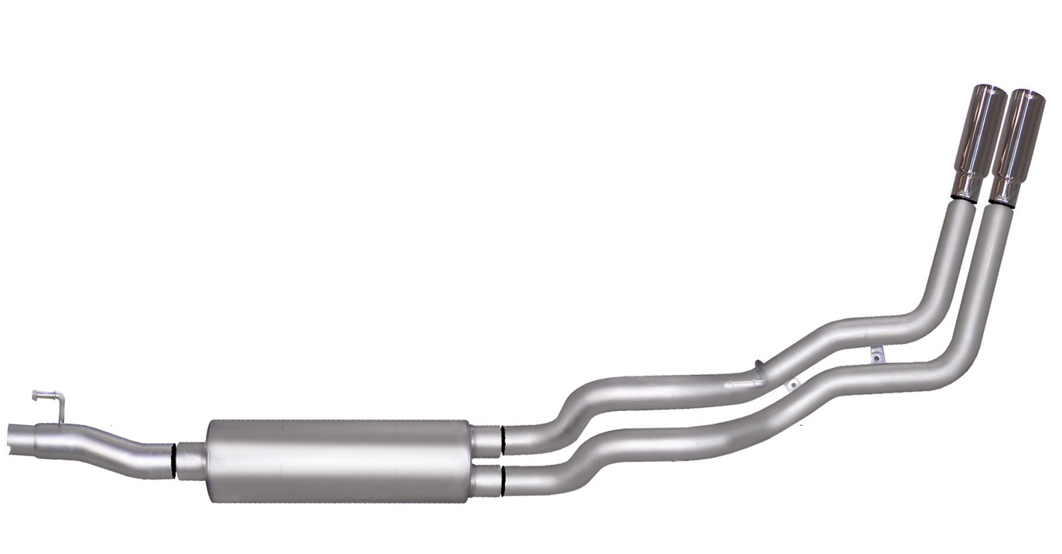 Gibson 66548 - 06-08 Dodge Ram 1500 Laramie 5.7L 2.5in Cat-Back Dual Sport Exhaust - Stainless Gibson 66548 - 06-08 Dodge Ram 1500 Laramie 5.7L 2.5in Cat-Back Dual Sport Exhaust - Stainless
