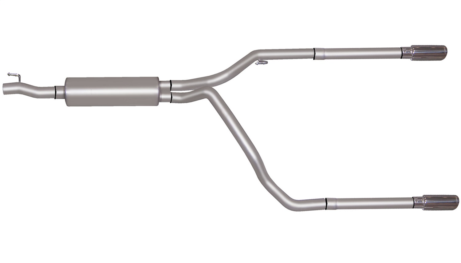 Gibson 66524 - 04-05 Dodge Ram 1500 SLT 5.7L 2.5in Cat-Back Dual Split Exhaust - Stainless Gibson 66524 - 04-05 Dodge Ram 1500 SLT 5.7L 2.5in Cat-Back Dual Split Exhaust - Stainless