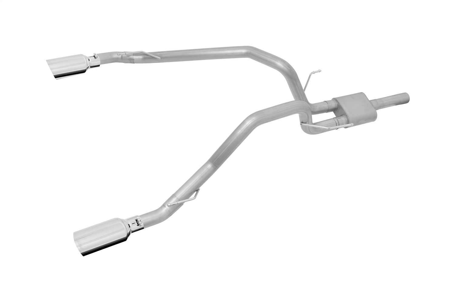 Gibson 66569 - 14-16 Ram 1500 Big Horn 3.0L 3in Cat-Back Dual Split Exhaust - Stainless