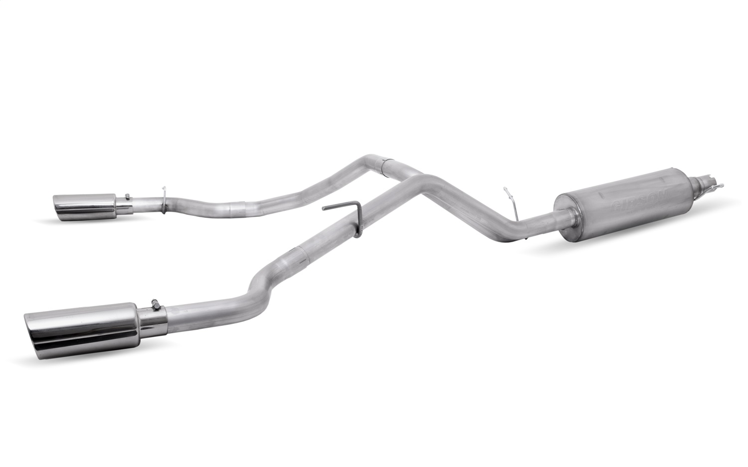 Gibson 69550 - 19-22 Ford Ranger Lariat 2.3L 2.5in Cat-Back Dual Sport Exhaust - Stainless Gibson 69550 - 19-22 Ford Ranger Lariat 2.3L 2.5in Cat-Back Dual Sport Exhaust - Stainless