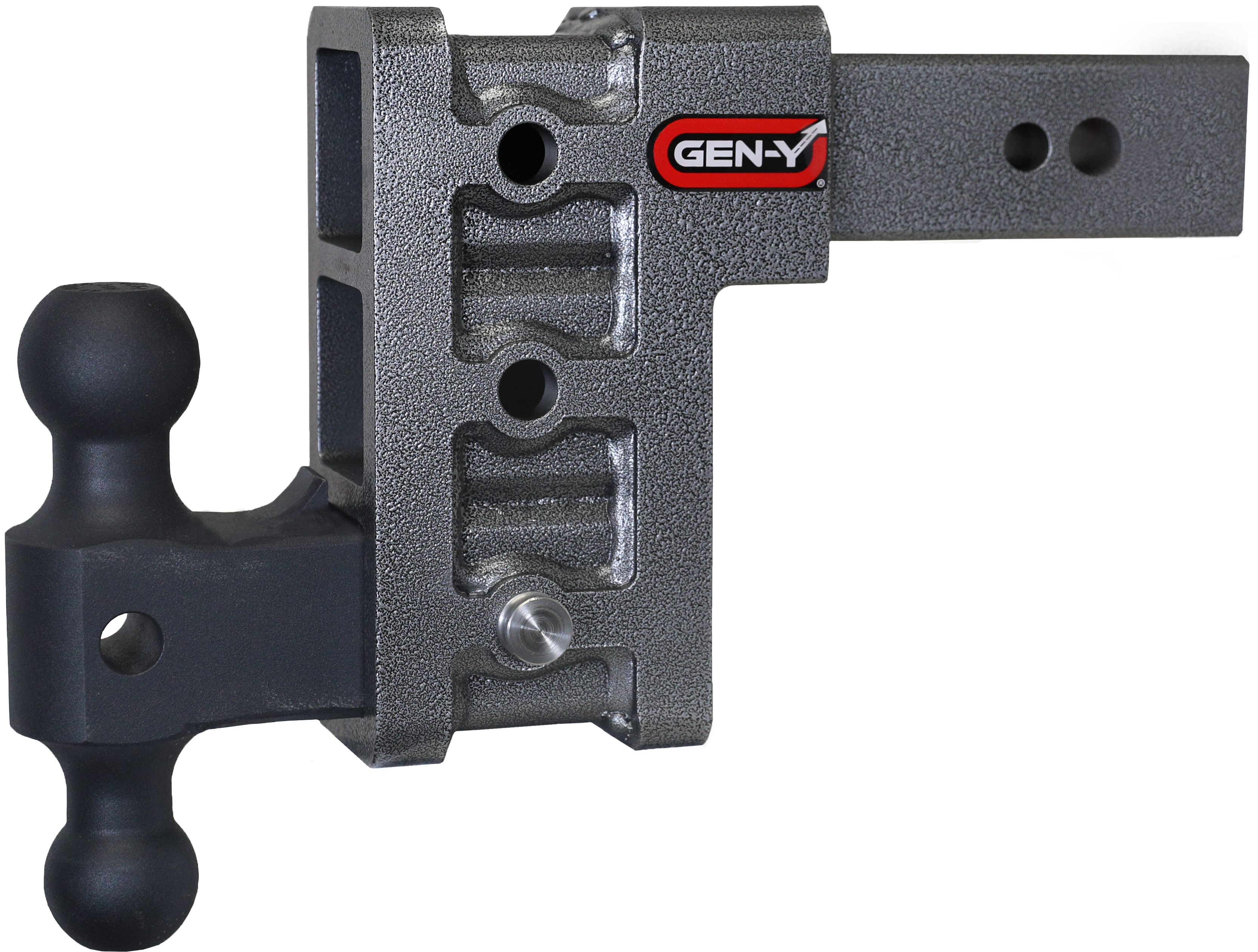 GEN-Y Hitch GH-1613 - Gen-Y Mega Duty 2.5in Shank 6in Drop 3.5K TW 32K Hitch w/GH-0161 Dual-Ball