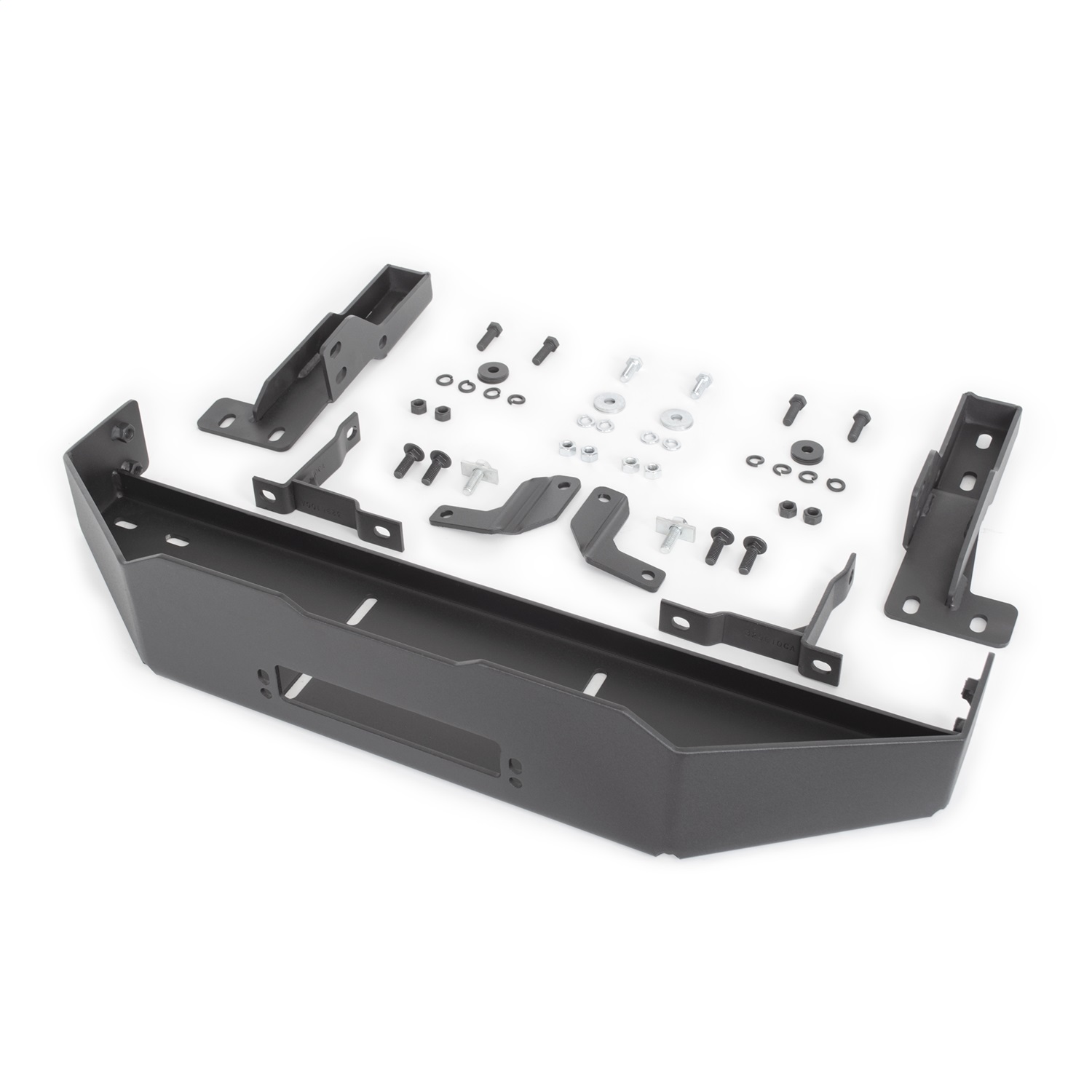 Go Rhino 32981T - 21-24 Ford F-150 3100 Series StepGuard Winch Plate Kit (Req. 3298T or 3298MT) - Tex. Blk Go Rhino 32981T - 21-24 Ford F-150 3100 Series StepGuard Winch Plate Kit (Req. 3298T or 3298MT) - Tex. Blk