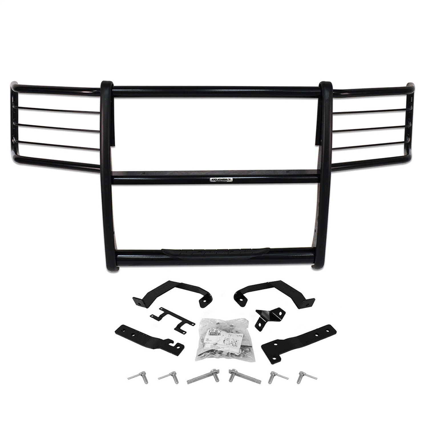Go Rhino 3369MB - 08-10 Ford F-250/350 Super Duty 3000 Series StepGuard Center Grille + Brush Guards - Blk Go Rhino 3369MB - 08-10 Ford F-250/350 Super Duty 3000 Series StepGuard Center Grille + Brush Guards - Blk
