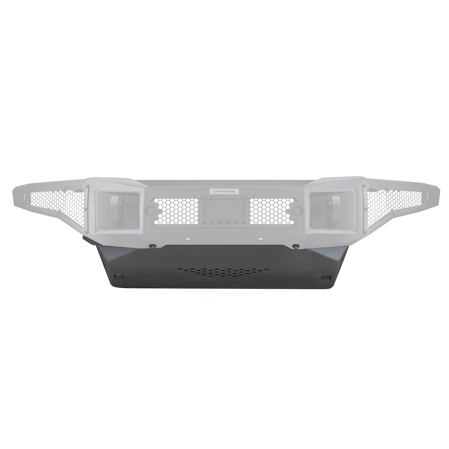 Go Rhino 332120T - 21-24 Ford Bronco (Excl. Sport) Rockline Front Bumper Lower Skid Plate Go Rhino 332120T - 21-24 Ford Bronco (Excl. Sport) Rockline Front Bumper Lower Skid Plate