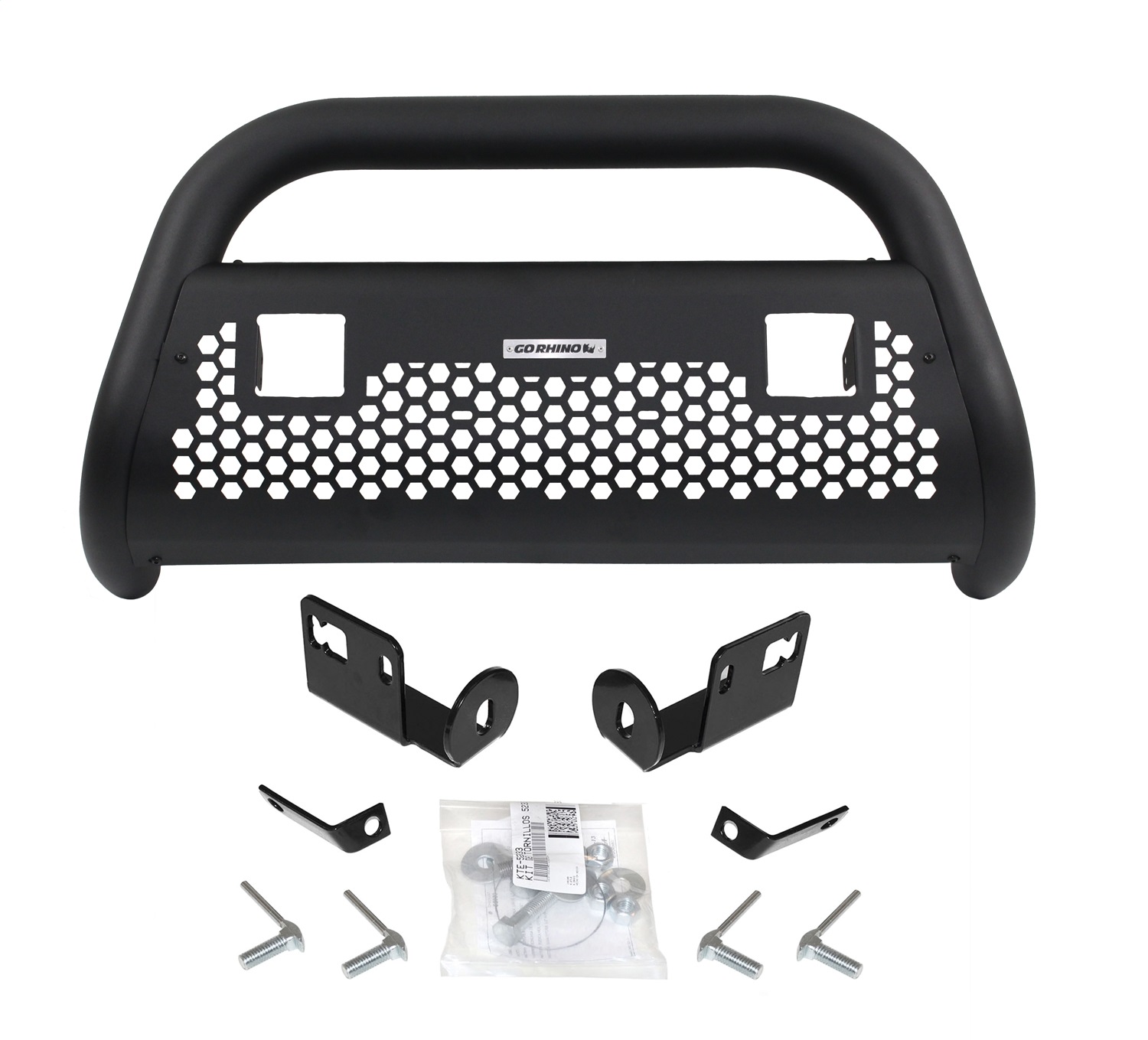 Go Rhino 55532T - 08-20 Toyota Sequoia RC2 LR 2 Lights Complete Kit w/Front Guard + Brkts