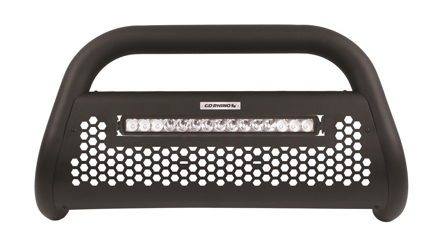 Go Rhino 55643LT -  RC2 LR Bull Bar with Mounting Brackets & 20" Light Bar - Textured Black