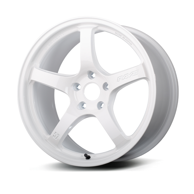 Gram Lights WGCRQ38DCPP - 57CR 17x9 +38 5x100 Ceramic White Pearl Wheel