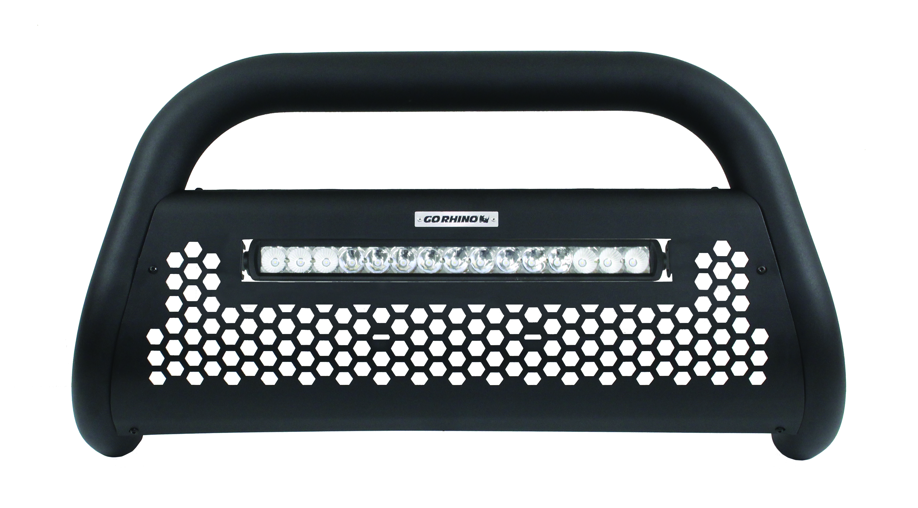 Go Rhino 55673LT - RC2 LR Bull Bar with Mounting Brackets & 20" Light Bar - Textured Black Go Rhino 55673LT - RC2 LR Bull Bar with Mounting Brackets & 20" Light Bar - Textured Black