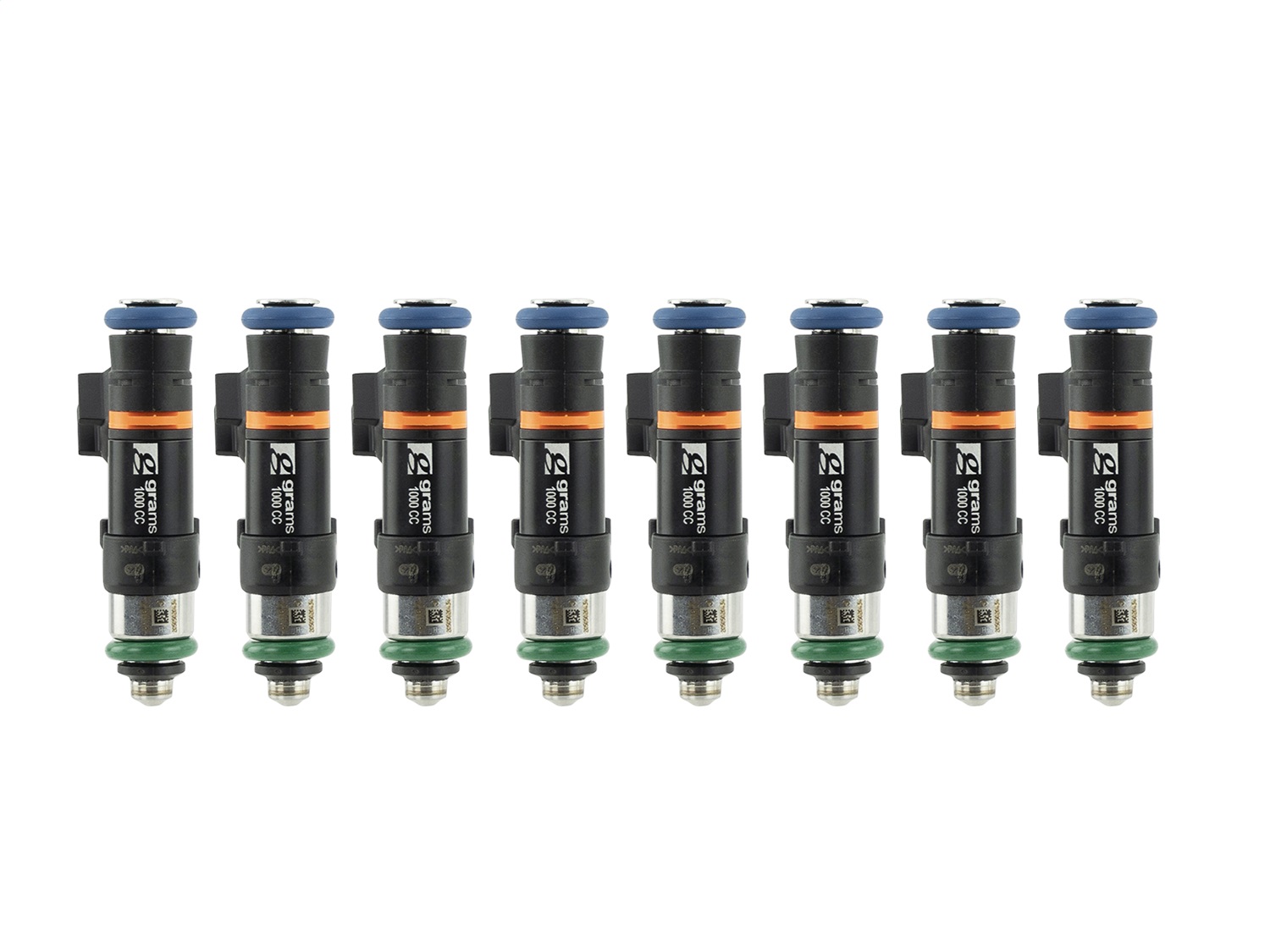 Grams Performance G2-1000-0201 - Chevy/Pontiac LS2/LS3/LS7/L76/L99 1000cc Fuel Injectors (Set of 8)