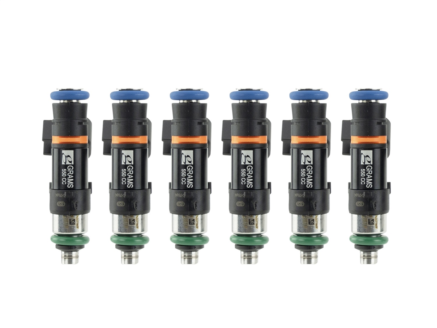 Grams Performance G2-0550-1300 - Porsche 911/996/997 550cc Fuel Injectors (Set of 6) Grams Performance G2-0550-1300 - Porsche 911/996/997 550cc Fuel Injectors (Set of 6)