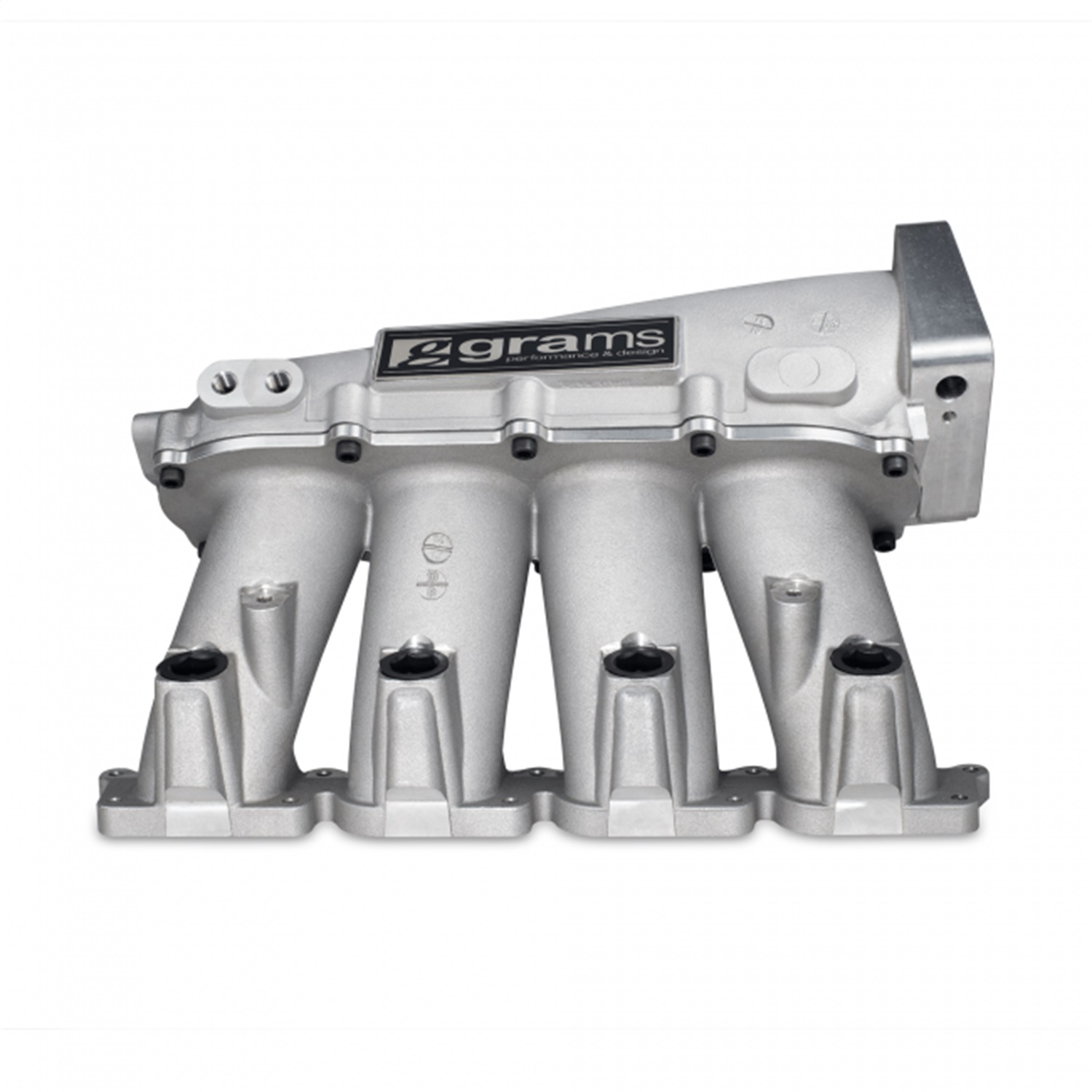 Grams Performance G07-09-0210 - VW MK4 Large Port Intake Manifold - Raw Aluminum