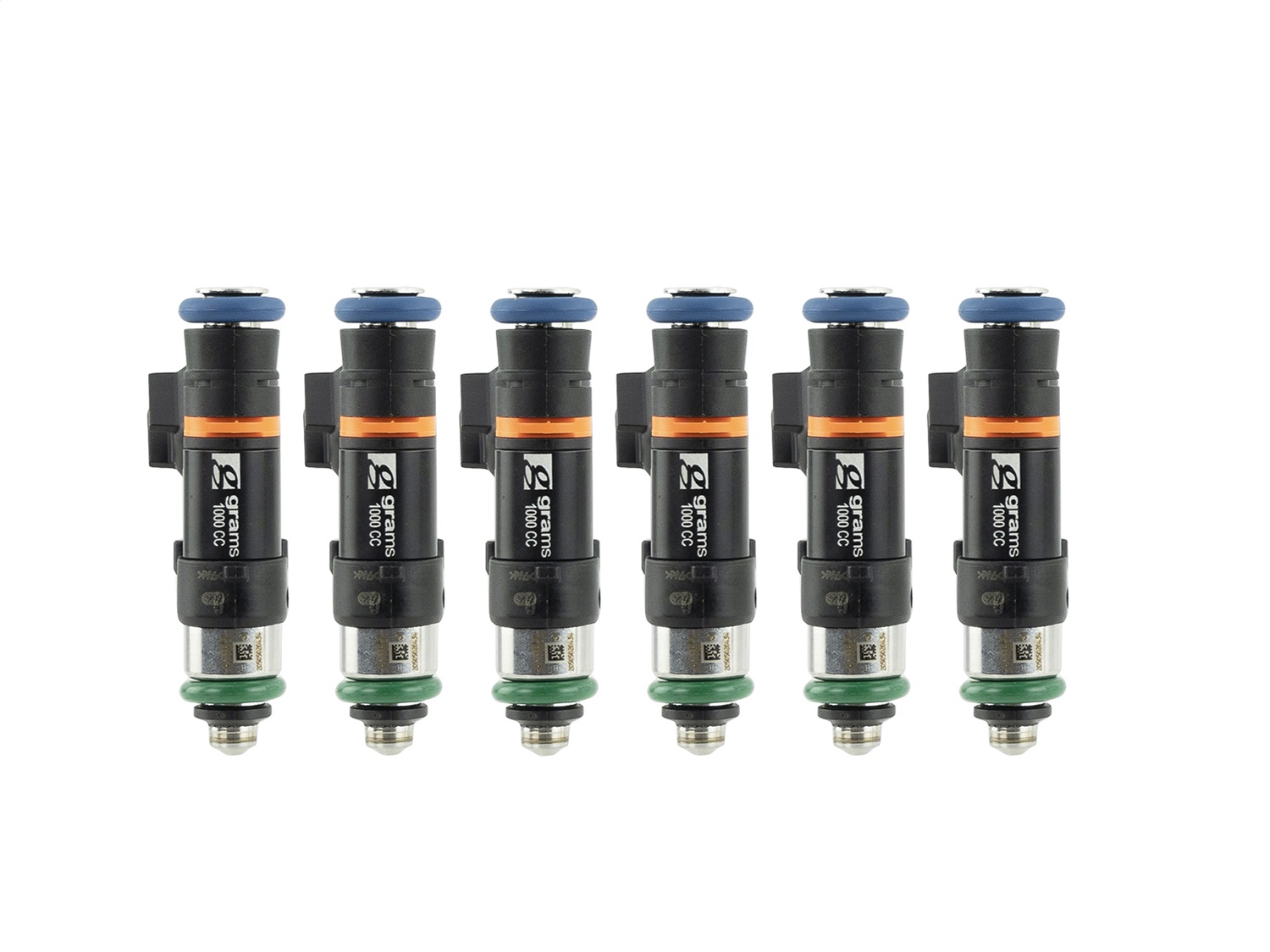 Grams Performance G2-1000-1300 - Porsche 911/996/997 1000cc Fuel Injectors (Set of 6) Grams Performance G2-1000-1300 - Porsche 911/996/997 1000cc Fuel Injectors (Set of 6)