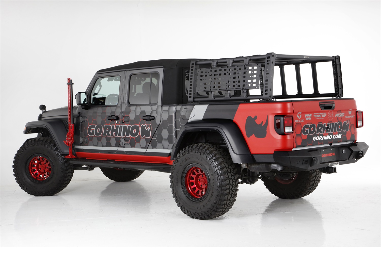 Go Rhino 5950000T-02 - 19-21 Jeep Gladiator XRS Overland Xtreme Rack - Box 2 (Req. gor5950000T-01)